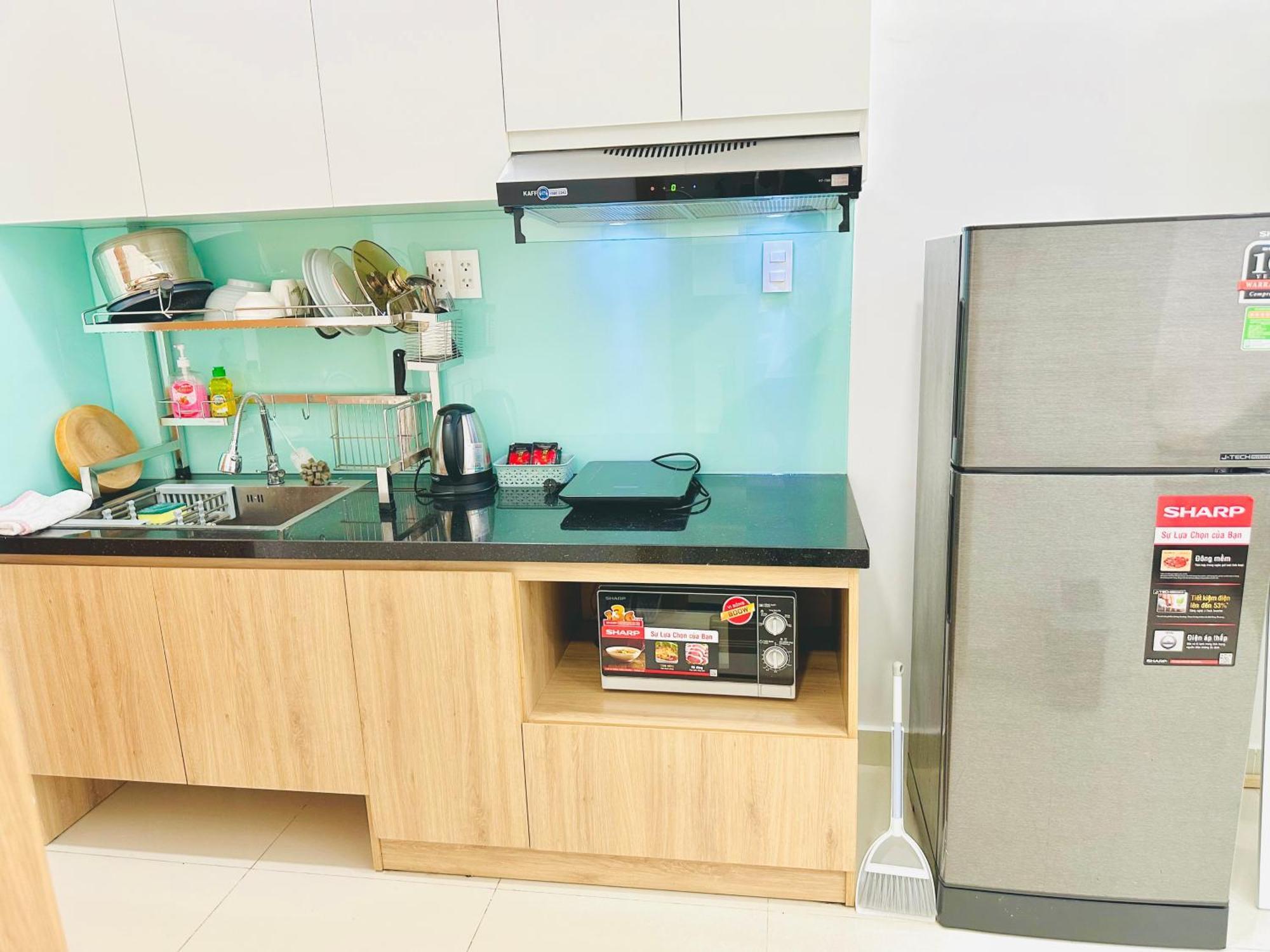 Ferienwohnung Quiet Perfect Located 1Br With Desk 504 Ho-Chi-Minh-Stadt Exterior foto
